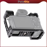 [PETSOLA] Cage Kit Micro Single Camera Extended Cage- A7riii A7miii Camera Handle for DSLR Cheese