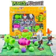 Plants Vs Zombies 5 Style Toy Set Peashooter Coconut Cannon Cost-effective Toys Genuine Scene Game F