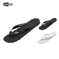 ADDA Flip-Flops With Button Soles Tap Sponge Clip Type For Women And Men Model 82B01W2+W2+M3 (Size 4