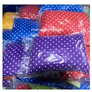 💕🌿(Set jimat 5pcs)bantal polkadot kekabu campur random colour