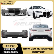 BMW G20 Bodykit M3 Front Bumper Rear Bumper Diffuser Fit For 3 Series 320i 330i 330e PP Material