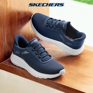 Skechers Men Slip-ins BOBS Squad Chaos Tough Walk Casual Shoes - 118303-NVY Memory Foam