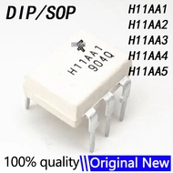 10Pcs/Lot H11AA1 DIP-6 SOP-6 H11AA2 H11AA3 H11AA4 H11AA5  DIP/SOP Input/Phototransistor Optocouplers