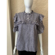 Women's checkered blouse Latest women's blouse
