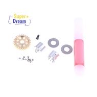 <Dream-t> RC Car AE86 Differential Assembly Metal Gearbox Differential Assembly For LDRC AE86 1/18 R