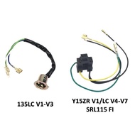HEAD LAMP SOCKET LAMPU DEPAN INDON 135LC V1-V7 Y15 YSUKU V1 SRL115 FI