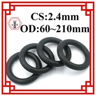 [LMF] Nitrile O-Ring Sealing Ring Round Gasket CS2.4mm * OD60-210mm