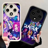 A-7 K-POP Demon Hunters Case for Xiaomi Redmi Note 9 POCO M2 14C C75 Black White