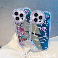 Kitty Cat Casing + Chain for Infinix Smart 8 HD Pro Plus Note 40 Hot 9 Play 40 Pro 30i ITEL RS4 P55 