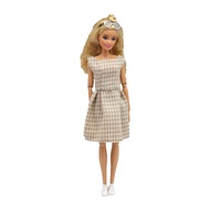 ชุดเดรสแฟชั่นย้อนยุค60S สำหรับ Fr Kurhn Blyth Mh Doll 1/6 Sd Barbie Bjd Cd 30Cm