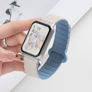 สายนาฬิกาสปอร์ตแบบยูนิเซ็กซ์ Silicone สำหรับ Xiaomi Mi Band 9 pro 8 pro 7 6 5 4 3 รุ่น Redmi Watch 5