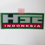 Logo bordir Hse bordir tempel