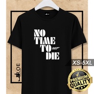 Baju Tshirt James Bond 007 100% Cotton + Plus Size
