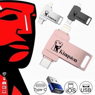 2 in 1 Type C Flash Drive 1TB Otg Thumb Drive 512GB Otg TypeC Pendrive For iPhone Storage Pendrive