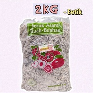 Wu Hua Guo Sliced Papaya Acid 2KG