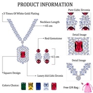 Luxury Dubai Jewelry Set For Women Earring