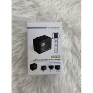Avantree Premium Ac Adapter &amp; USB Charger For Travel