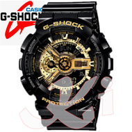 Casio GShock นาฬิกาข้อมือผู้ชาย สีดำ/ทอง รุ่น GA-110GB-1ADR