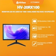 HIVIEW Monitor PC LED 20 22 Inch/ HV-20RX100 / HV-22RX100 100Hz 5Ms HDMI VGA Built In Speaker Offici