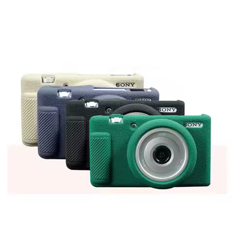 Soft Silicon Sleeve Armor Skin Case Body Cover Protector for Sony ZV-1M2 ZV1M2 ZV-1F ZV1F Vlog Camer