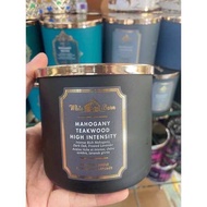 Bath & Body Works Mahogany Teakwood Intense 3-Wick Candle 411g.