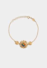 Amour Fleur 18K Gold Bracelet 036