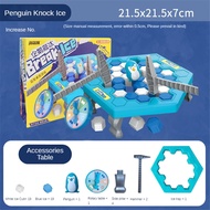 Knock Ice Cube To Save Penguin Icebreaking Penguin Board Game Educational Game