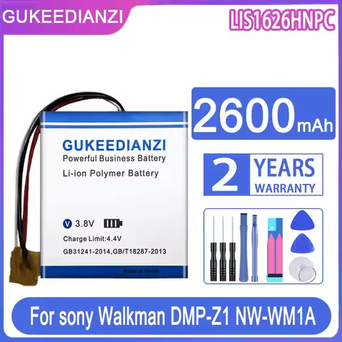 Reliable 2600mAh Mp3/Mp4 Battery for Sony Walkman DMP-Z1 NW-WM1A NW-WM1Z