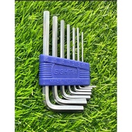 Eight-EX japan allen key size from 1.5mm to 6mm. Stainless steel Materialt