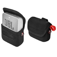 Portables Travel Case Speaker Storage Bag with Waist Elastics Buckle for JBL GO 4 JBL GO 2 Speaker P
