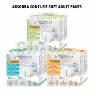 ABSORBA CONTI-FIT SOFT PANTS SIZE M,L,XL