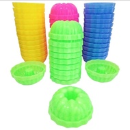Food Grade Plastic Putu Ayu Steamed Cake Mold Safe for Square and Round Pudding and Jelly