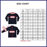 T-SHIRT BERKOLAR LENGAN PANJANG HITAM/ TSHIRT HITAM/ BLACK SHIRT/ TSHIRT PLAIN/ BLACK PLAIN SHIRT/ B