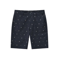 Giordano Mens กางเกงผู้ชาย Slim Tapered Hidden Comfort Bermuda Shorts 01105231002 กางเกงขาสั้นผู้ชาย