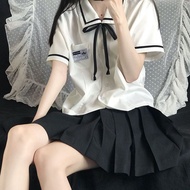 Jk Uniform Shirt Women Short Sleeve Summer Top