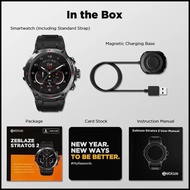 ZEBLAZE STRATOS 2 SMARTWATCH AMOLED DISPLAY GPS TRACKING STRAVA WATER