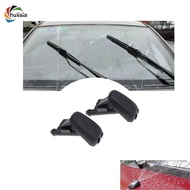 [chulisia] 2 Pcs Windshield Wiper Water Spray Jet Washer Nozzle For Bmw E90 E60 E46