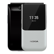 Nokia 2720 Flip 4G คุณสมบัติโทรศัพท์ Dual SIM 2.8 "Bluetooth FM Radio 1450MAh ปุ่มกดที่ทนทานรองรับการ์ด TF