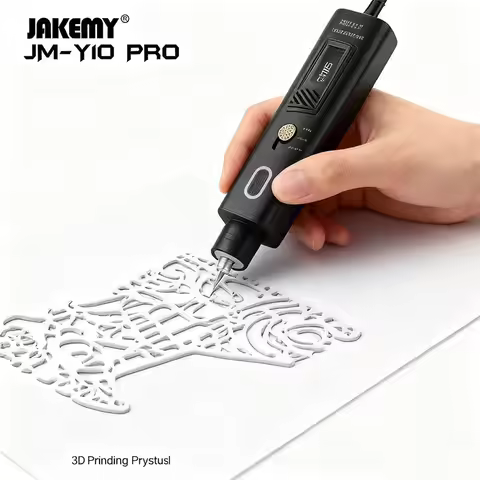 JAKEMY JM-Y10 PRO Ultrasonic Cutter 35W 40KHZ Acrylic Carbon Fiber Board Plastic Cutter Metal Wood G