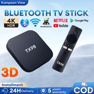 Bluetooth TV Box Android Full Channel Wifi/5G/Bluetooth TV Box 16+256GB Voice Bluetooth