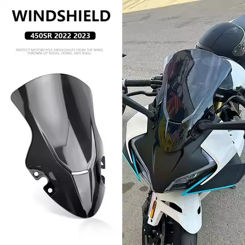 For CFMOTO 450 SR 450SR 450sr 450 sr 2022 2023 Motorcycle Sport Touring Windshield Deflector Windscr