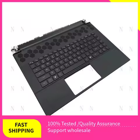 XQ New For Dell Alienware M16 R1 Palmrest With Backlit Keyboard CGM3Y 8TDGJ NC97W