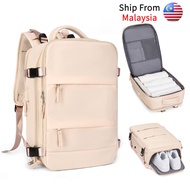 MY available 35L Travel bagpack woman waterproof cabin backpack with shoe Compartment laptop 15.6/16