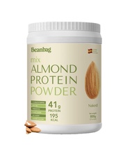 Beanbag Almond Mix Protein Powder Naked บีนแบ็ก อัลมอนด์มิกซ์ โปรตีน พาวเดอร์ เนคเก็ต 800g.