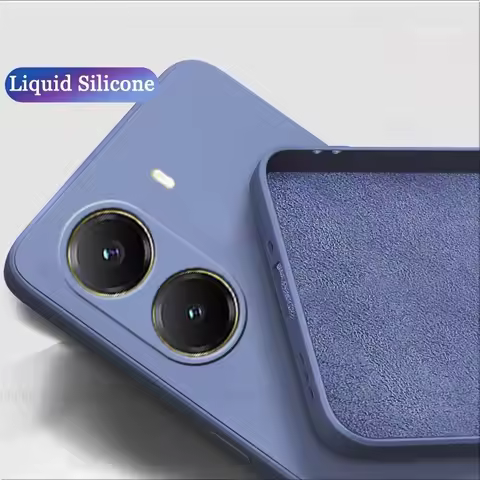 For Poco F7 Case Cover Xiaomi Poco F7 Pro Capas Shockproof Phone Bumper Back Original Liquid Silicon