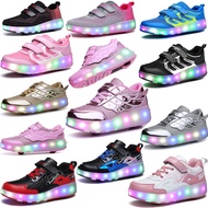 good รองเท้าเด็ก Heelys, โรลเลอร์สเกตสำหรับนักเรียน, รองเท้า Heelys ของเด็กผู้หญิง, การเปลี่ยนรูปสอง