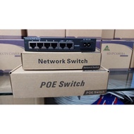 POE 4 Port + 2 PORT UPLINK / POE SWITCH 4PORT 10/100 Mbps