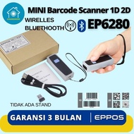 Mini Barcode Scanner 1D/2D EPPOS EP6280 Bluetooth Wireless 14JVNZ3 ac