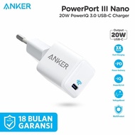Anker powerport III nano 20w Fast Charger USB-C wall charger