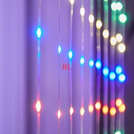 Led Rain Curtain Light Drape Curtains LED Drop Curtain Light Outdoor Decoration 10 Threads